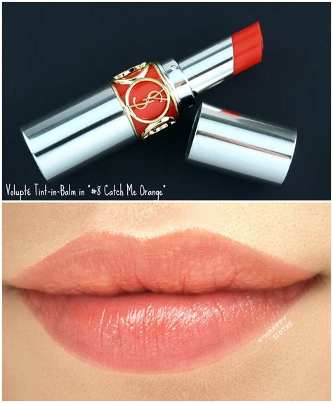 ysl volupte tint in balm catch me orange|Yves Saint Laurent Volupté Tint.